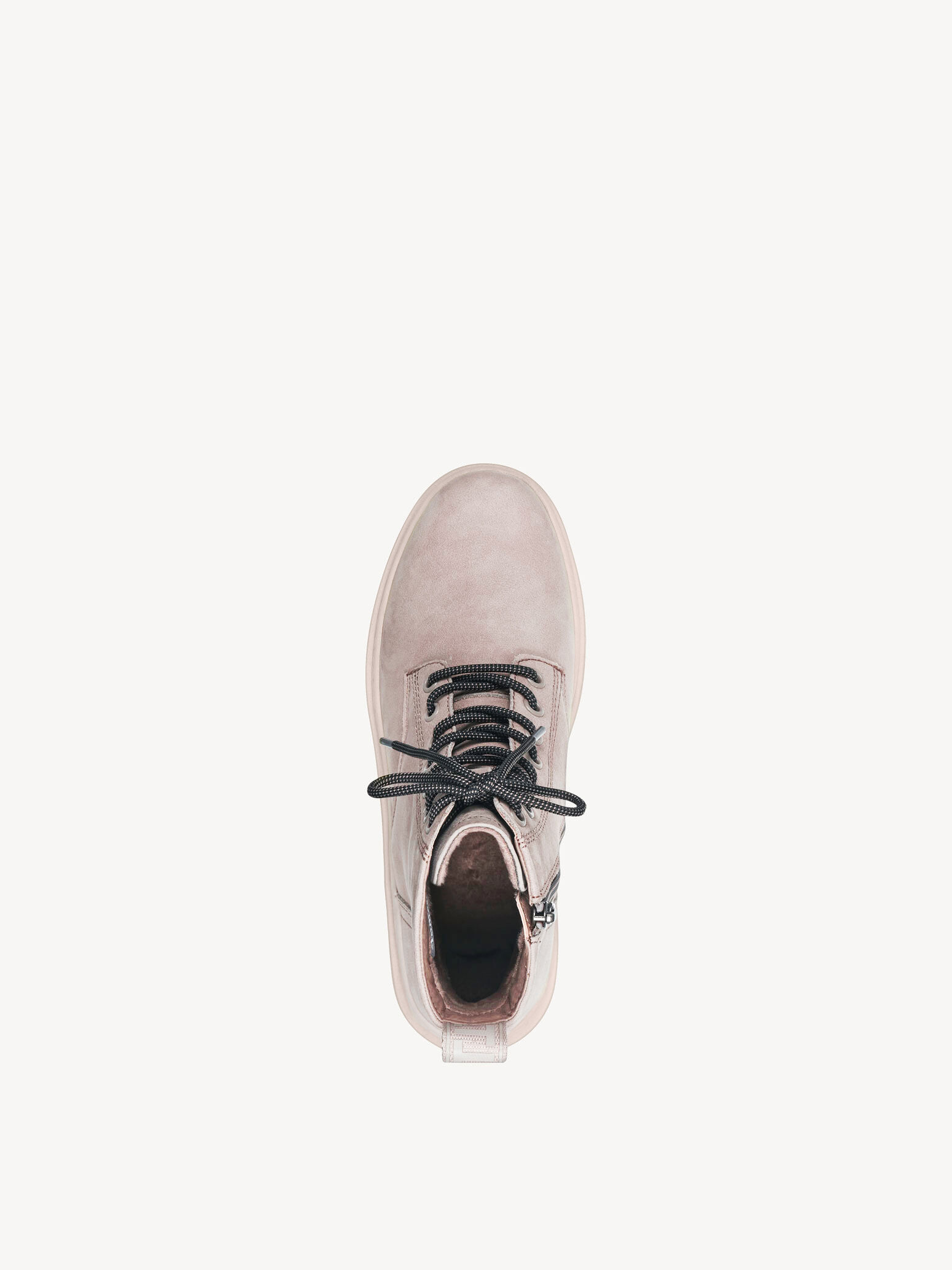 Bottine en cuir - beige