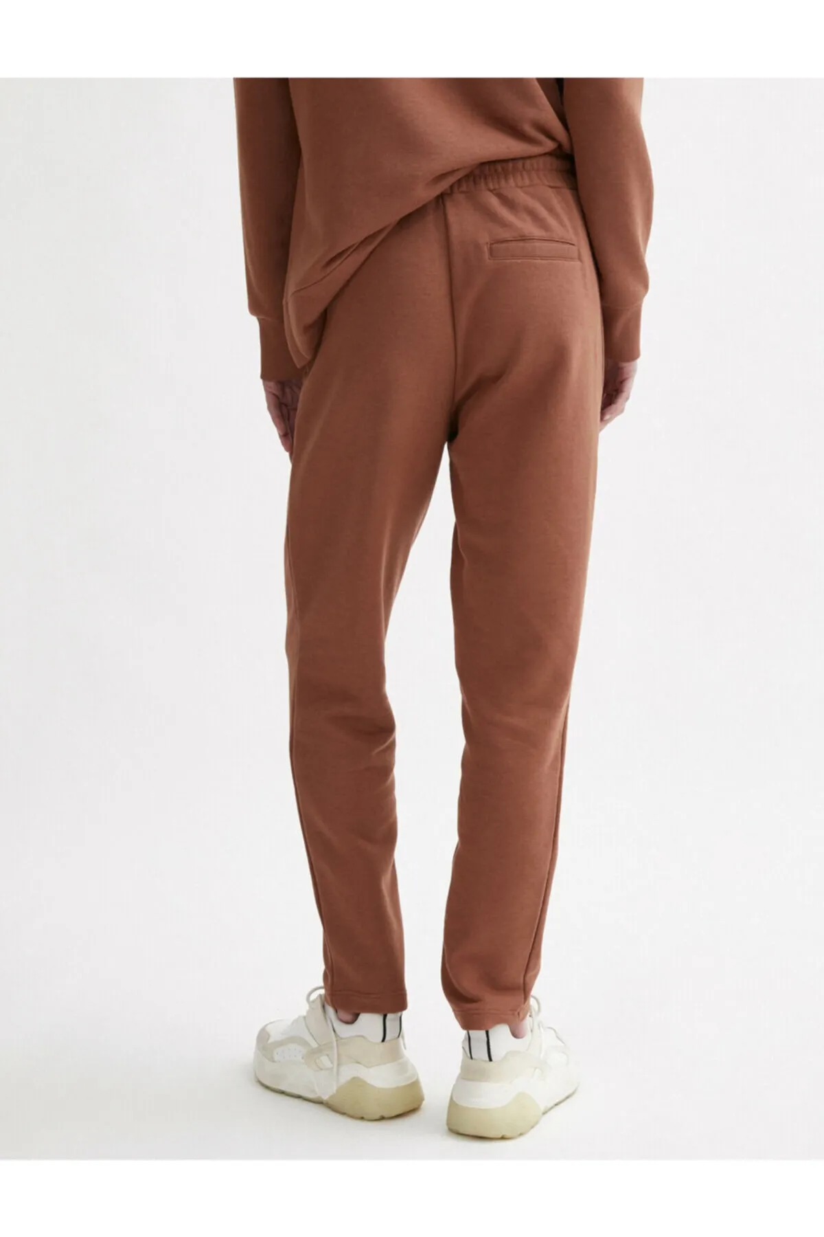 Koton  Damen-Jogginghose aus brauner Baumwolle