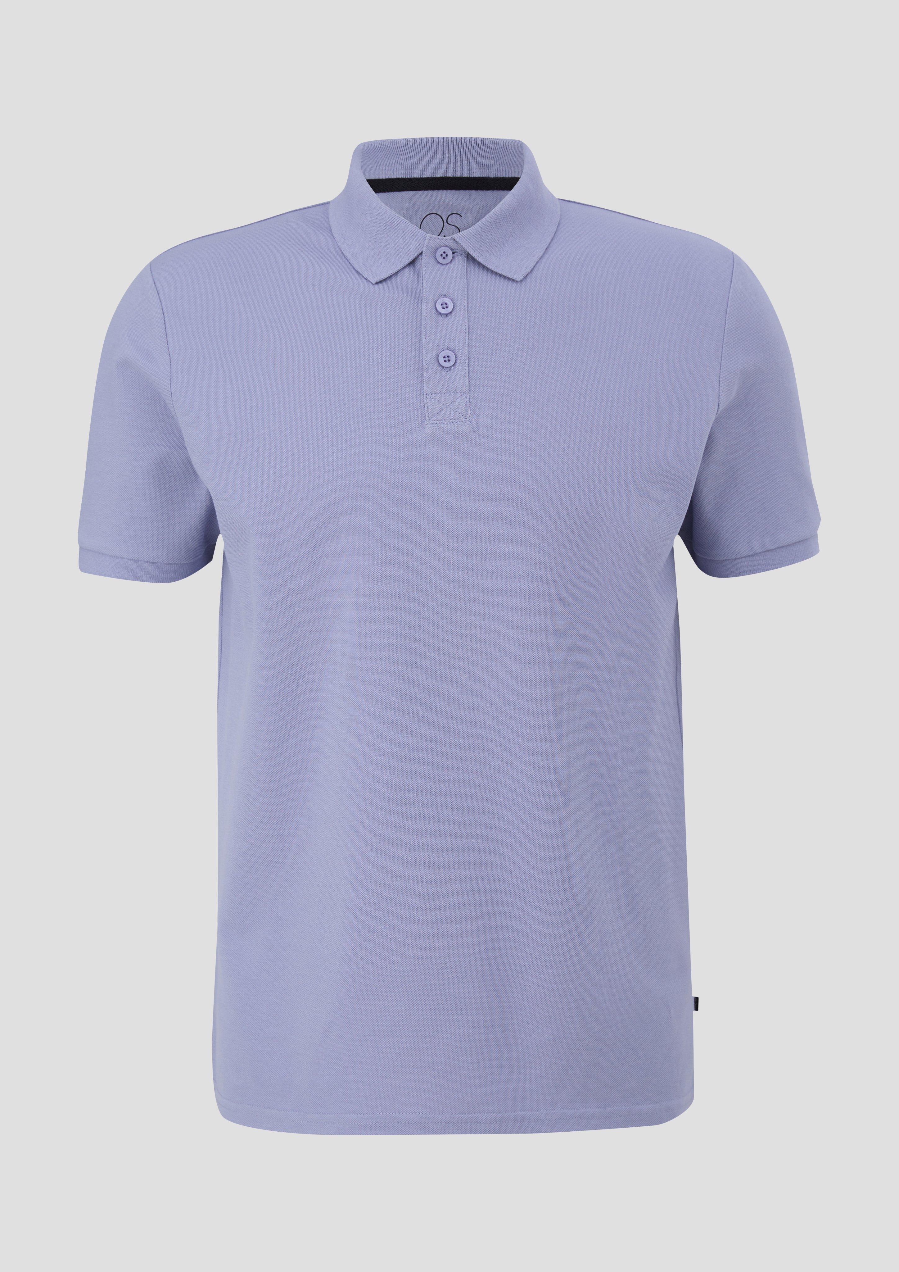 Poloshirt mit gestricktem Kragen  2140707-4809