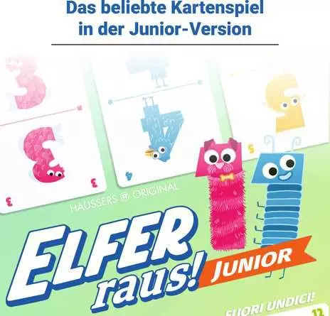 Elfer raus! Junior - Kartenspiel ab 5 Jahren