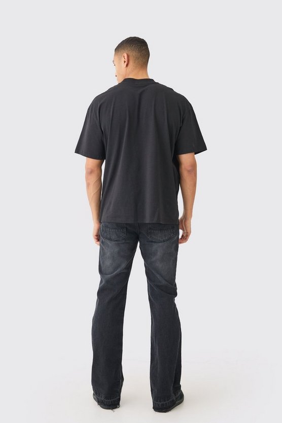 Oversize T-Shirt mit Print