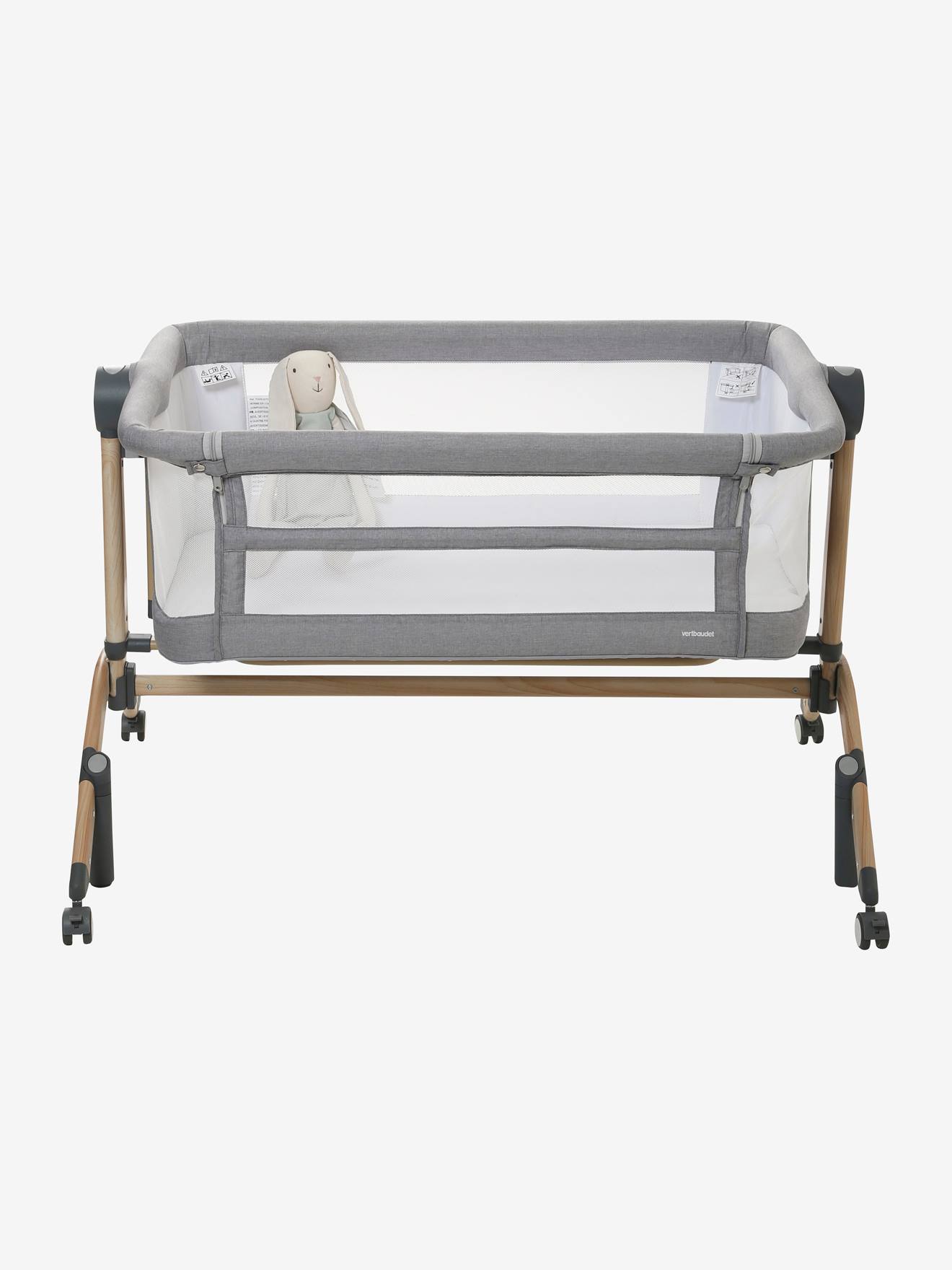 Vertbaudet Baby Beistellbett - grau