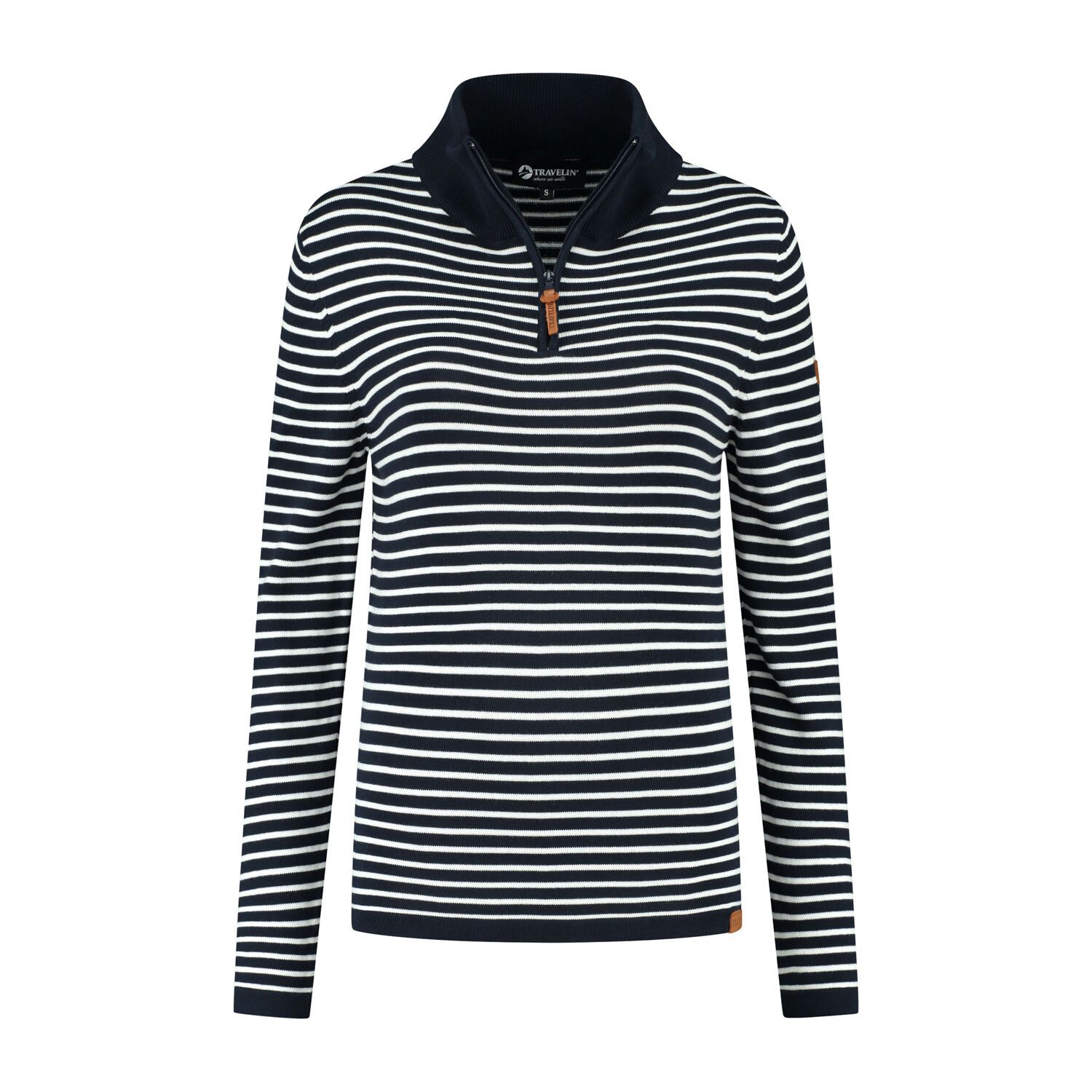 Travelin' Nacka Dark Blue Damen Pullover