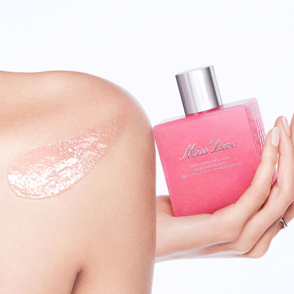 DIOR Miss Dior Peelendes Körperöl mit Rosenextrakt