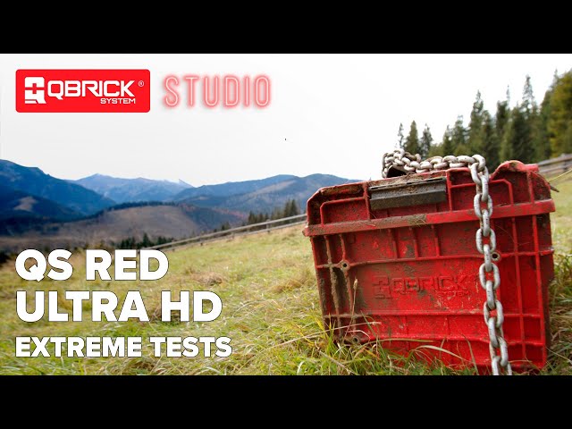 QBrick SKRQSPTC2CCZEPG001 Pro Techniek Toolbox 2.0 Red Ultra HD Custom