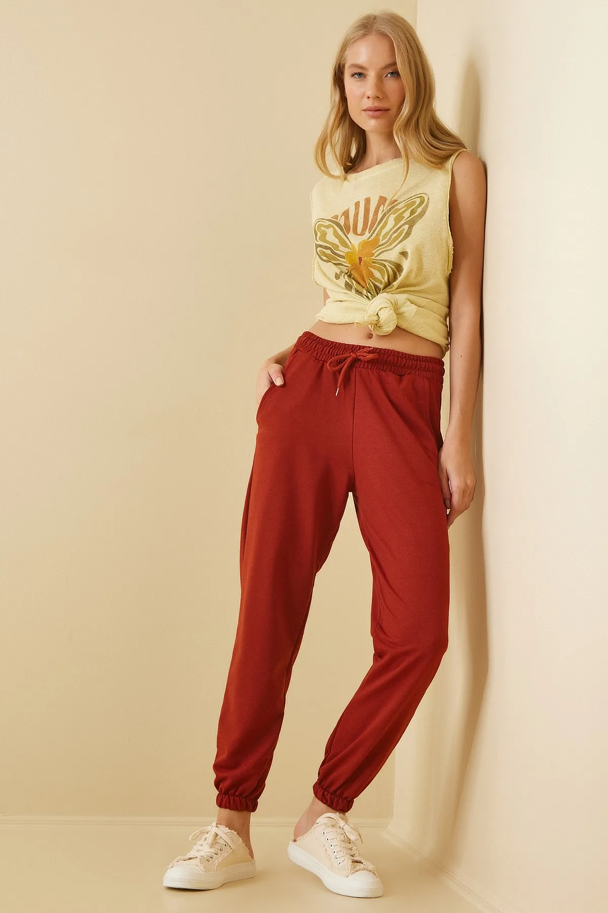 Happiness İstanbul  Jogginghose - Orange - Jogger