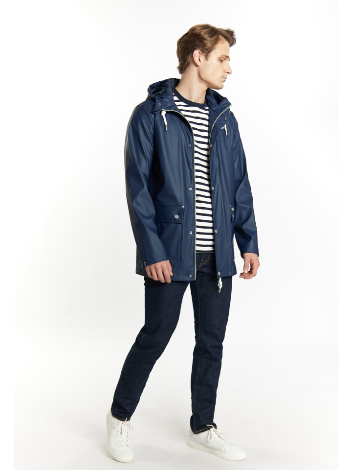 Schmuddelwedda Regenjacke in Marine günstig kaufen