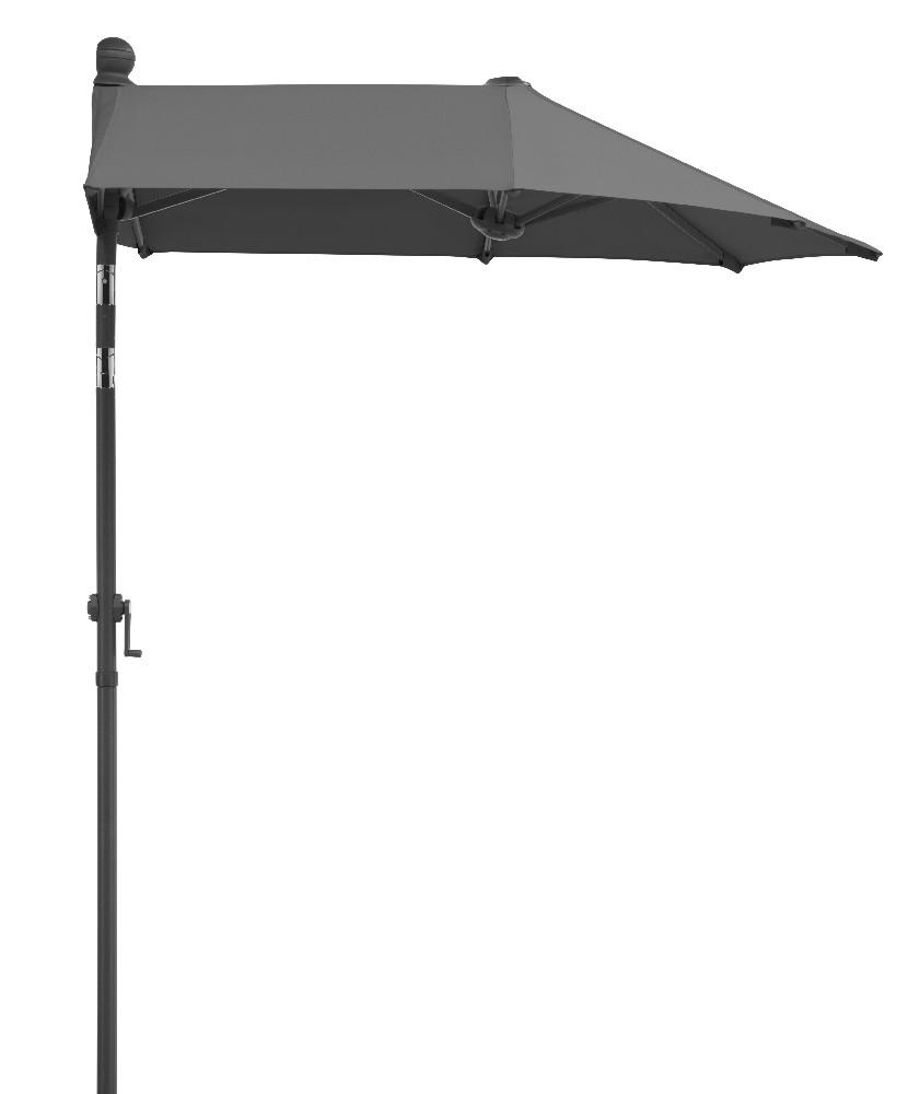 Schneider Schirme Schneider Balkonschirm Salerno mezza, ca. 150x150 cm, anthrazit
