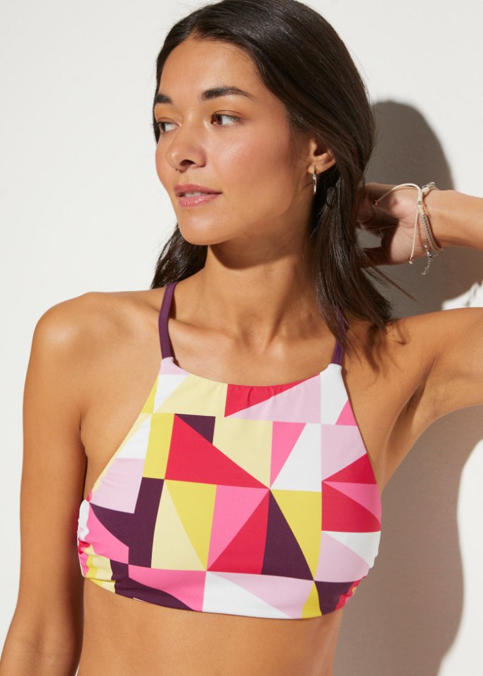 Bustier Bikini (2-tlg.Set) zum Wenden aus recyceltem Polyamid