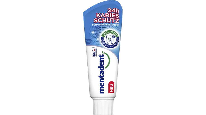 mentadent Zahncreme Kariesschutz 24 h 75 ml