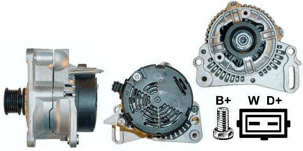 FRIESEN Lichtmaschine Seat, VW 9038380 - ATU