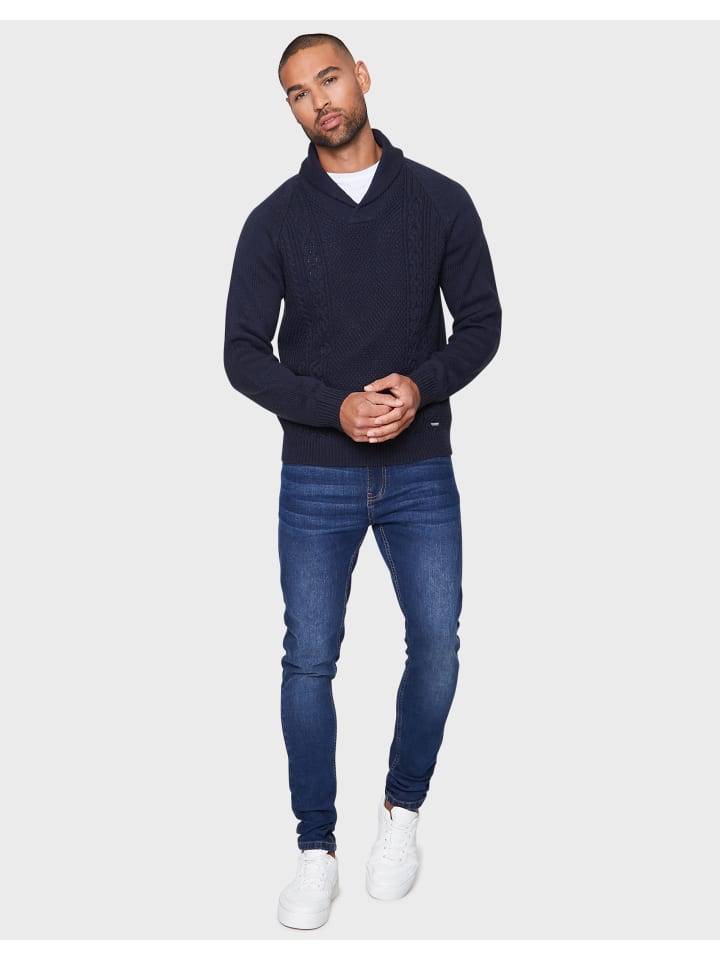 Threadbare Pullover Trojan in Navy günstig kaufen M