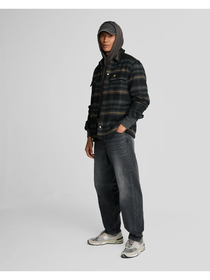 Lyle & Scott Hoodie in Anthrazit günstig kaufen