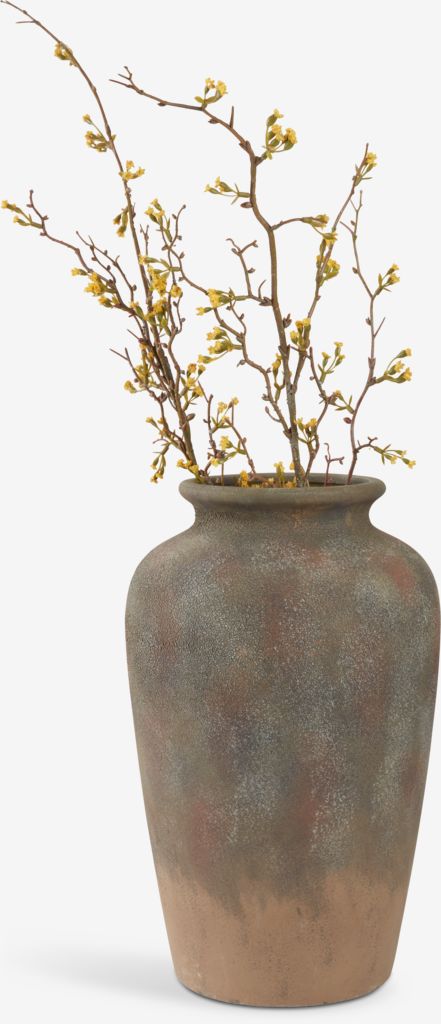 Vase TOMMY TOMMY Ø26xH44cm gris-brun