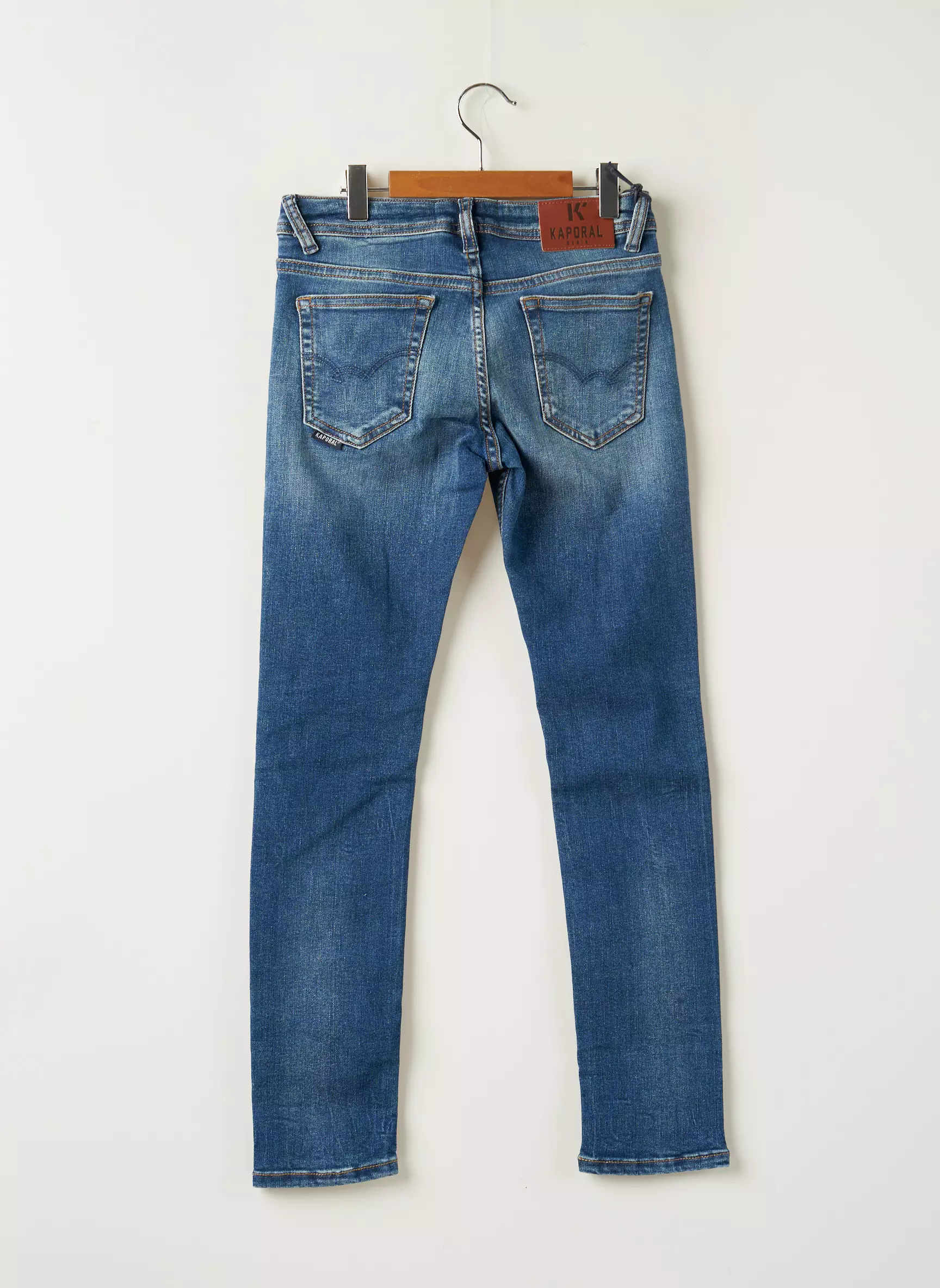 Kaporal Jeans Coupe Slim Garcon couleur bleu