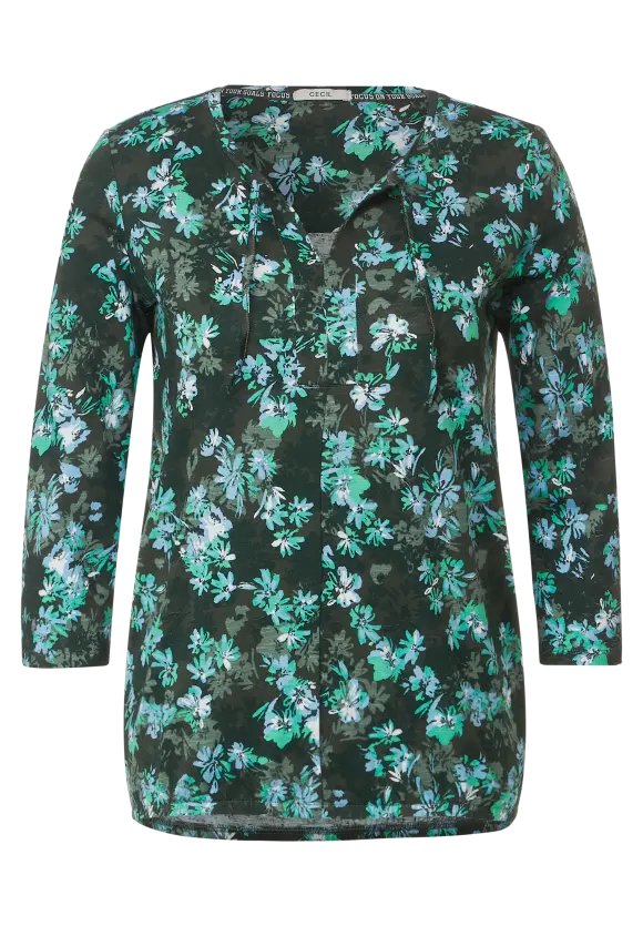 CECIL Tunikashirt mit Blumenprint