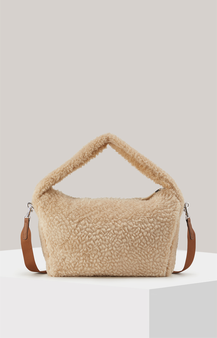 Hobo-Bag Soffice Vivianna in Beige