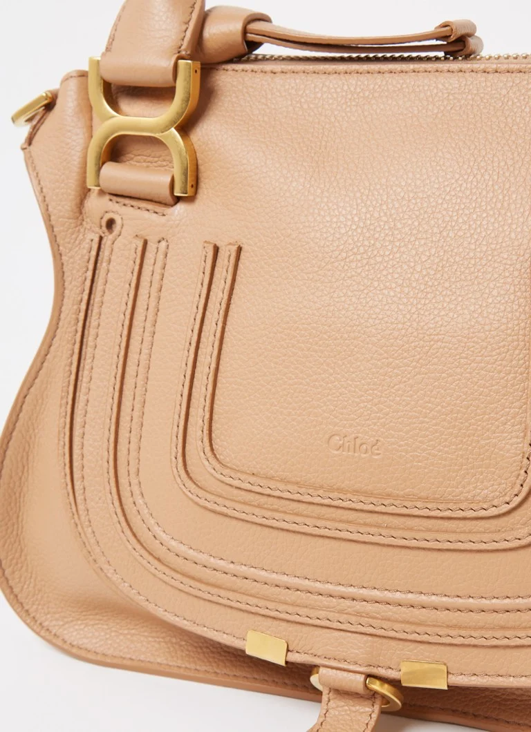 Sac bandoulière Chloé Marcie en cuir de veau avec bandoulière amovible