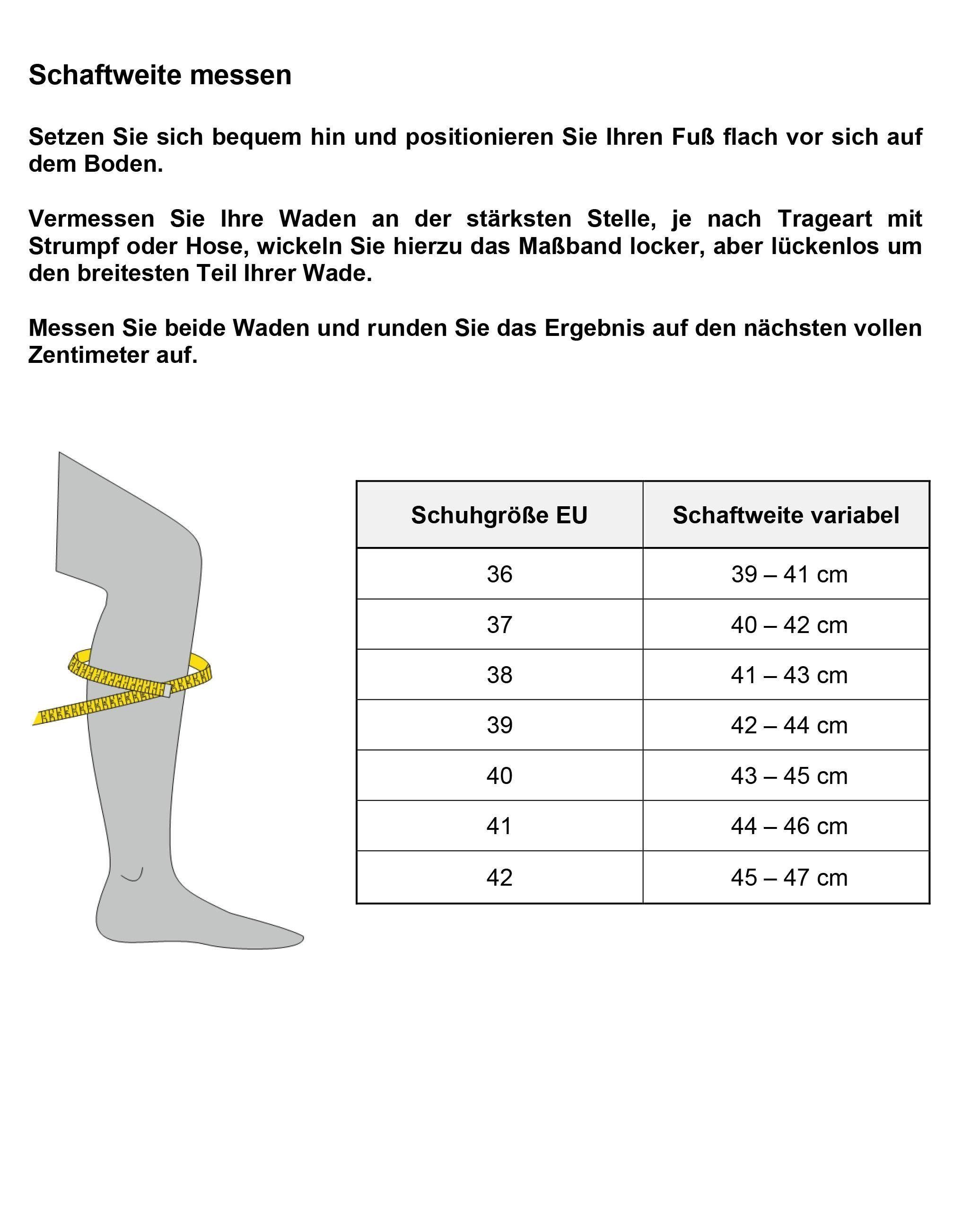 Rieker Stiefel mit Zierbänder, XL-Schaft