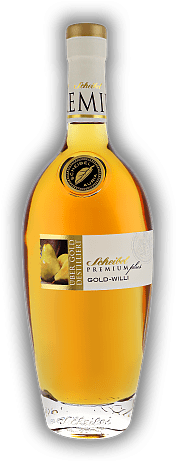 Scheibel Premium Plus Gold-Willi Scheibel Premium Plus Gold-Willi Williams-Destillat mit edlem Fruchtauszug. 0,7	 Liter - Vol 40%