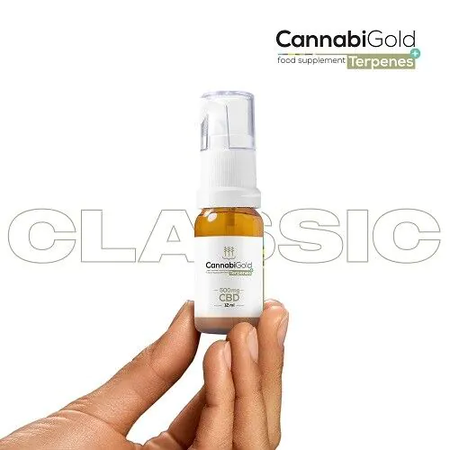 Τερπένια CannabiGold+ 500 mg CBD 12 ml