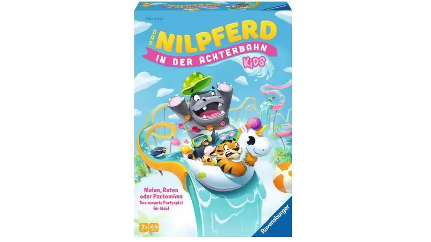 Ravensburger Spiel - Das Nilpferd in der Achterbahn Kids