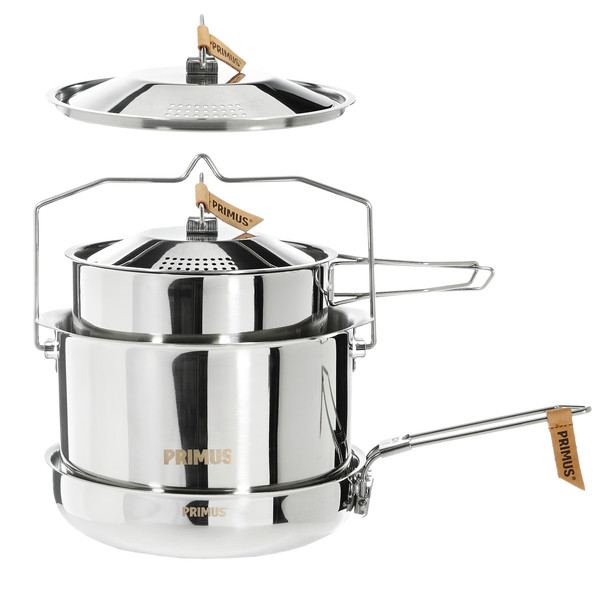 CAMPFIRE COOKSET S.S. LARGE - Campinggeschirr