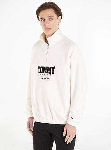 TOMMY-JEANS Herren Fleecepullover
