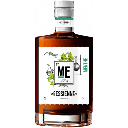 LIQUEUR DE MENTHE - DISTILLERIE GESSIENNE
