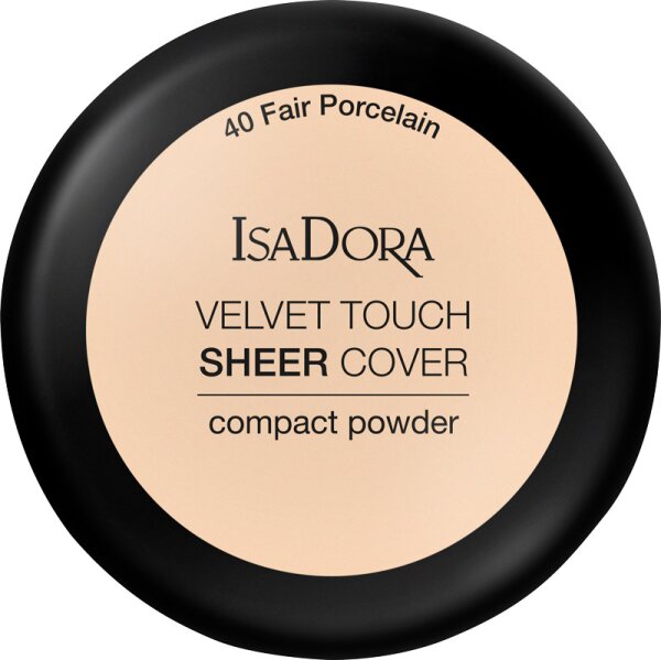IsaDora Velvet Touch Sheer Cover Compact Powder Kompaktpuder