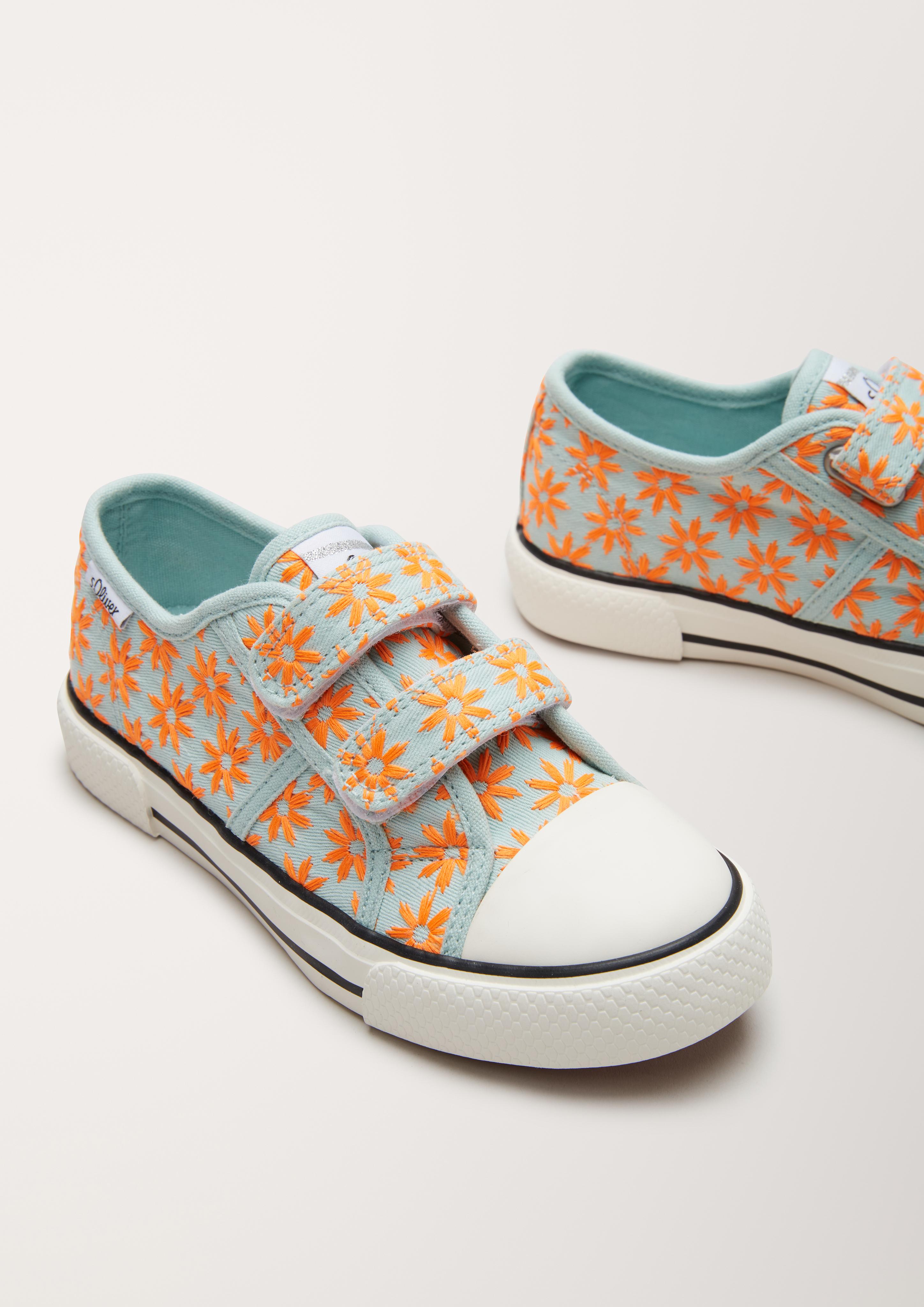 Sneaker mit Blumenmuster  6005702-738