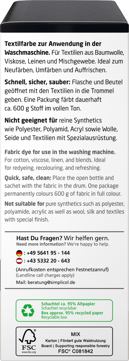 Textilfarbe Samt Schwarz, 1 St