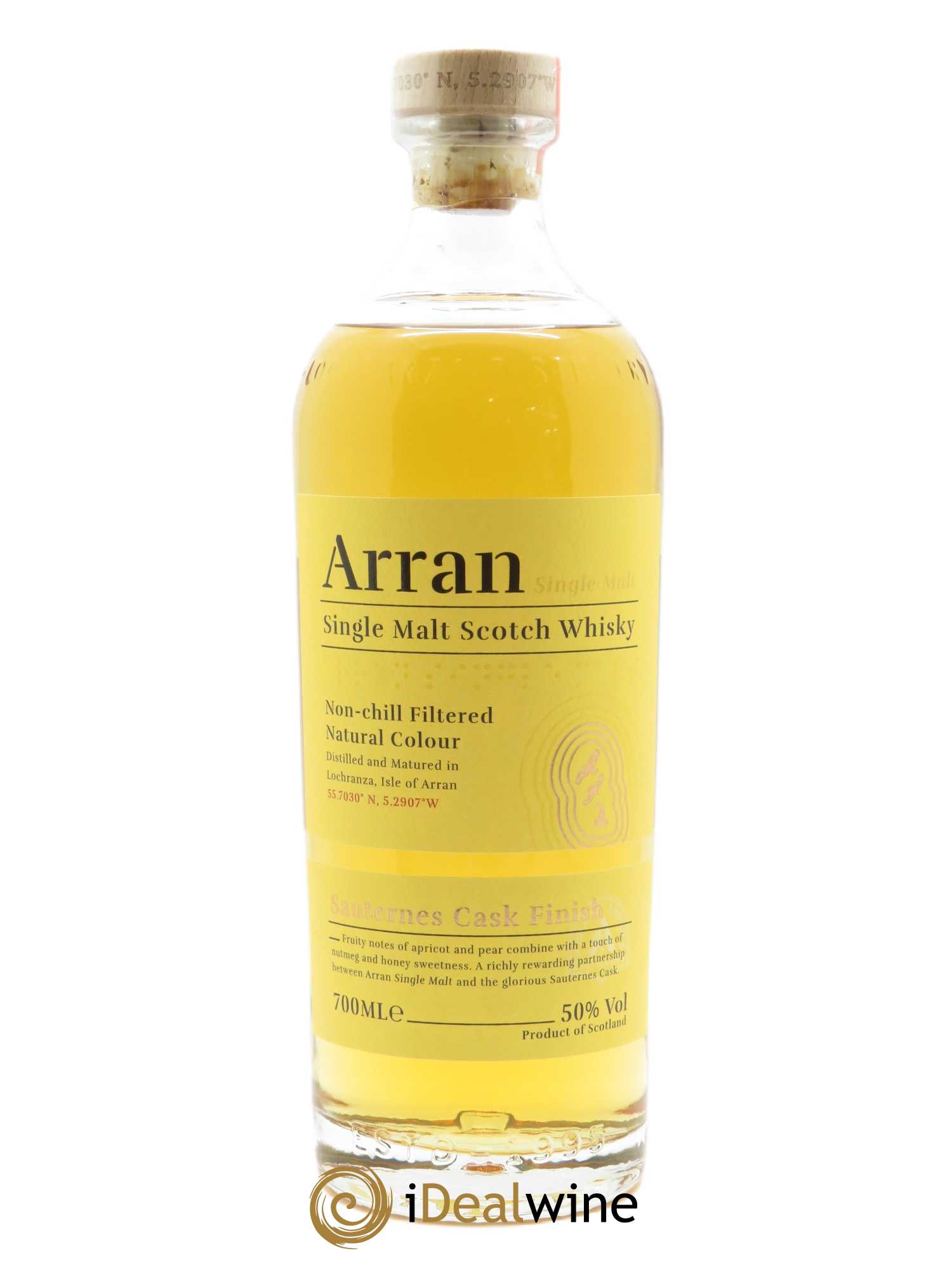 Whisky Arran The Sauternes Cask Finish Single Malt (70cl)  - Lot de 1 Bouteille