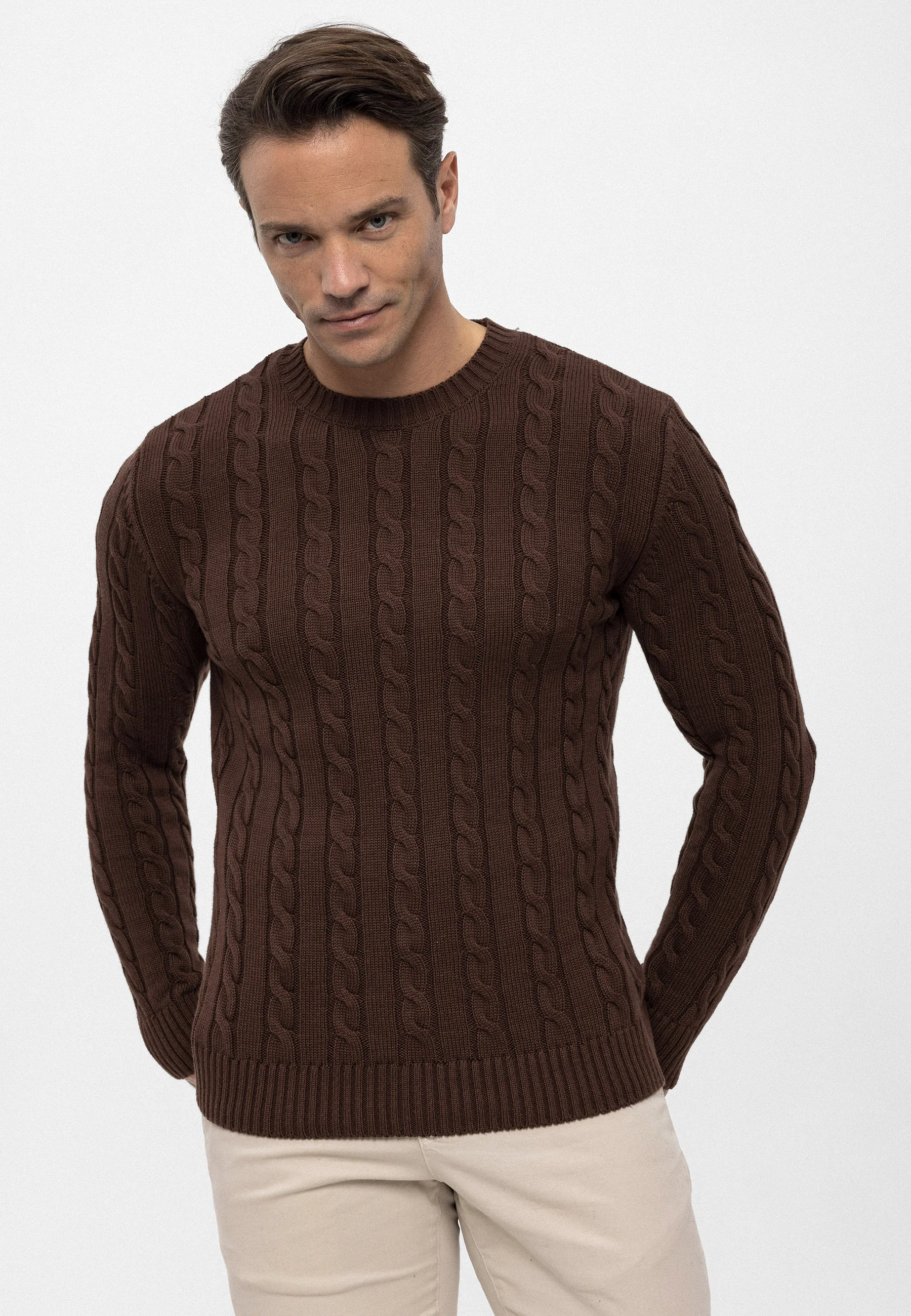 Suéter Felix Hardy CABLE CNECK