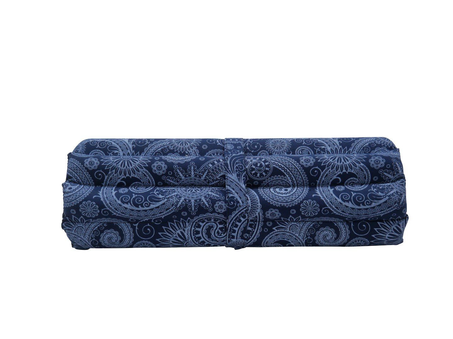 my Hamam Yogakissen Meditations-Set Kissen mit Matte blau Zafu Zabuton, angenehm, weich, unterstützend