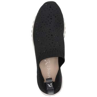 Caprice Slipper in schwarz