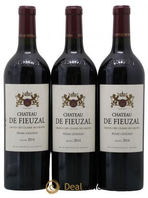 Château de Fieuzal Cru Classé de Graves  2014 - Lot de 3 Bouteilles