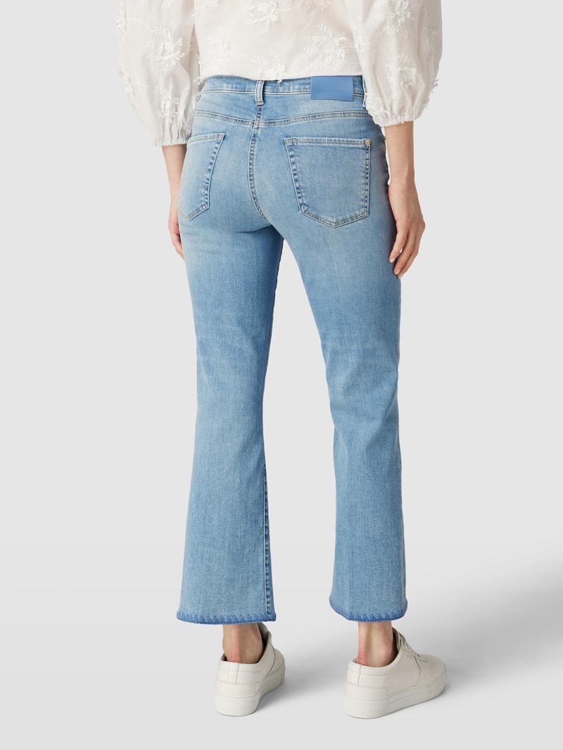 Jeans in verkürzter Passform Modell 'PARIS' in hellblau