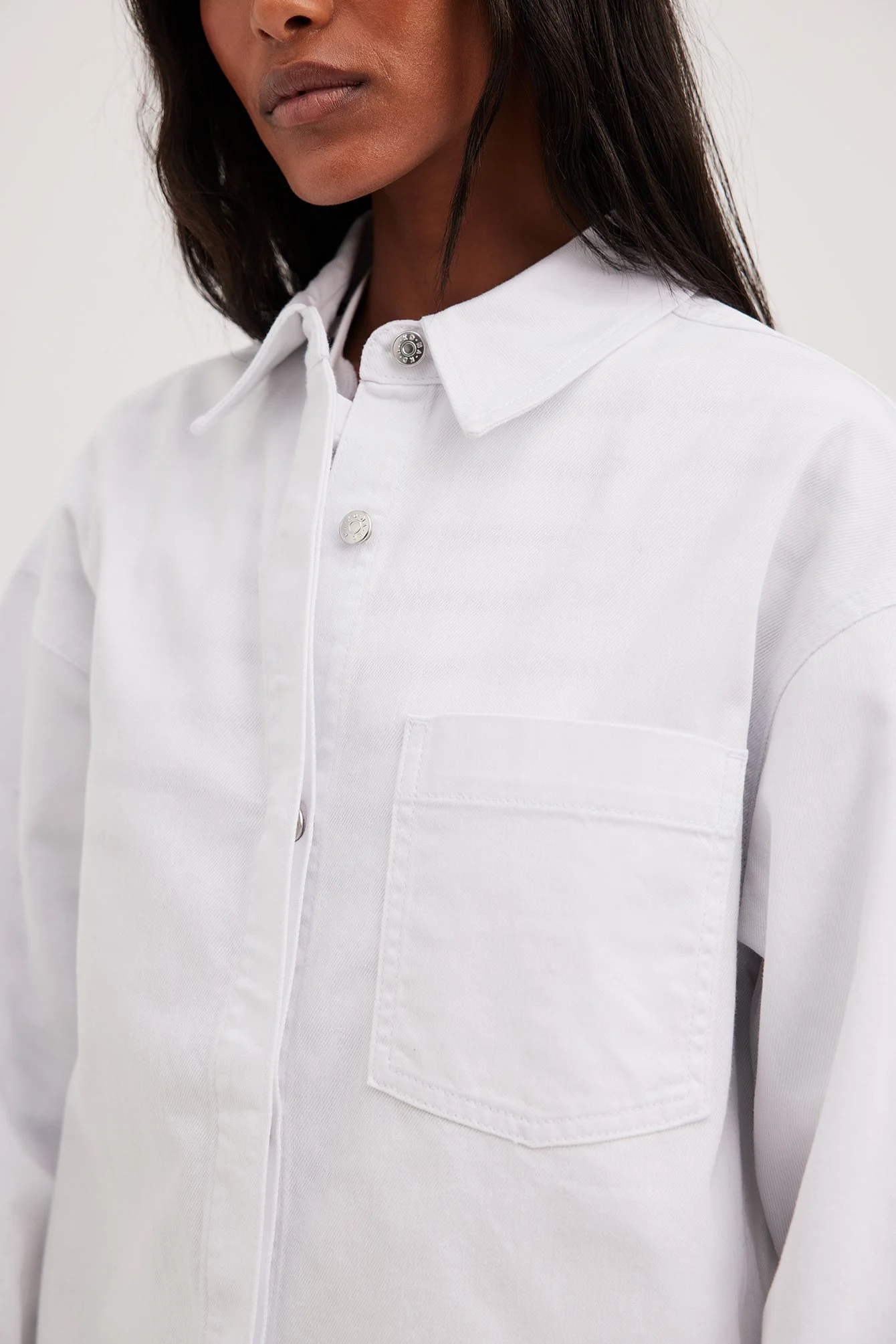 Oversize-Jeanshemd