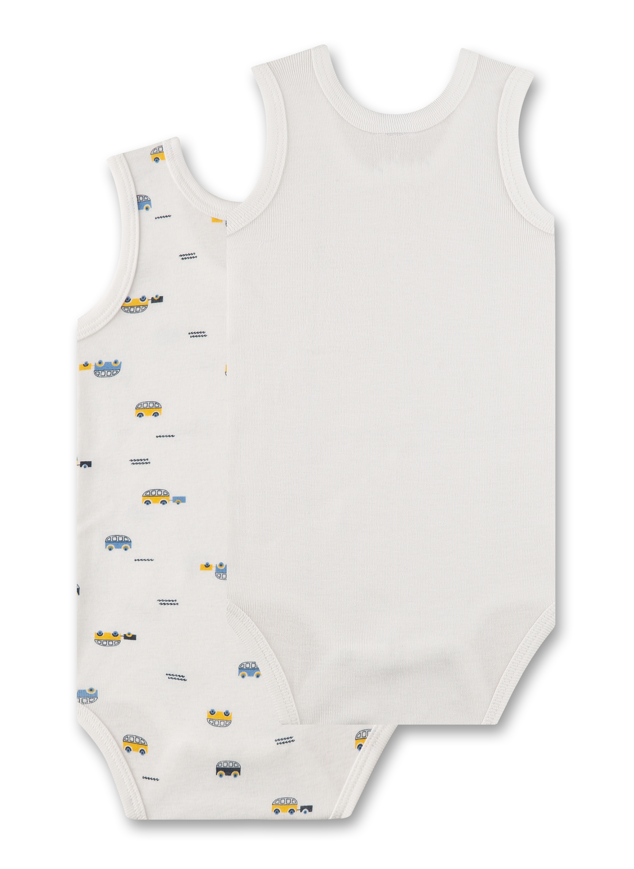 Body ärmellos Off-White