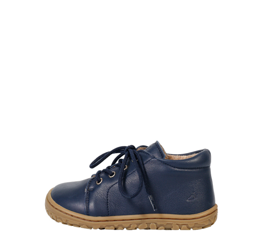 Lurchi Stiefel Nanino- Barefoot - blue