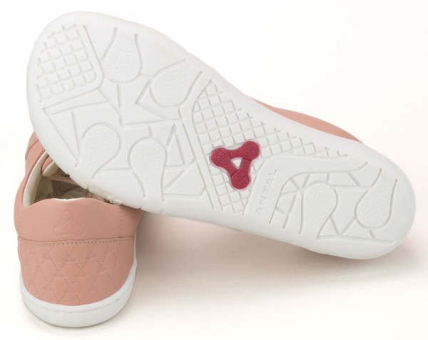 Antal ~ Amada Leder Sneaker ~ Pfirsich
