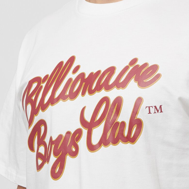 Billionaire Boys Club Script Logo T-Shirt white