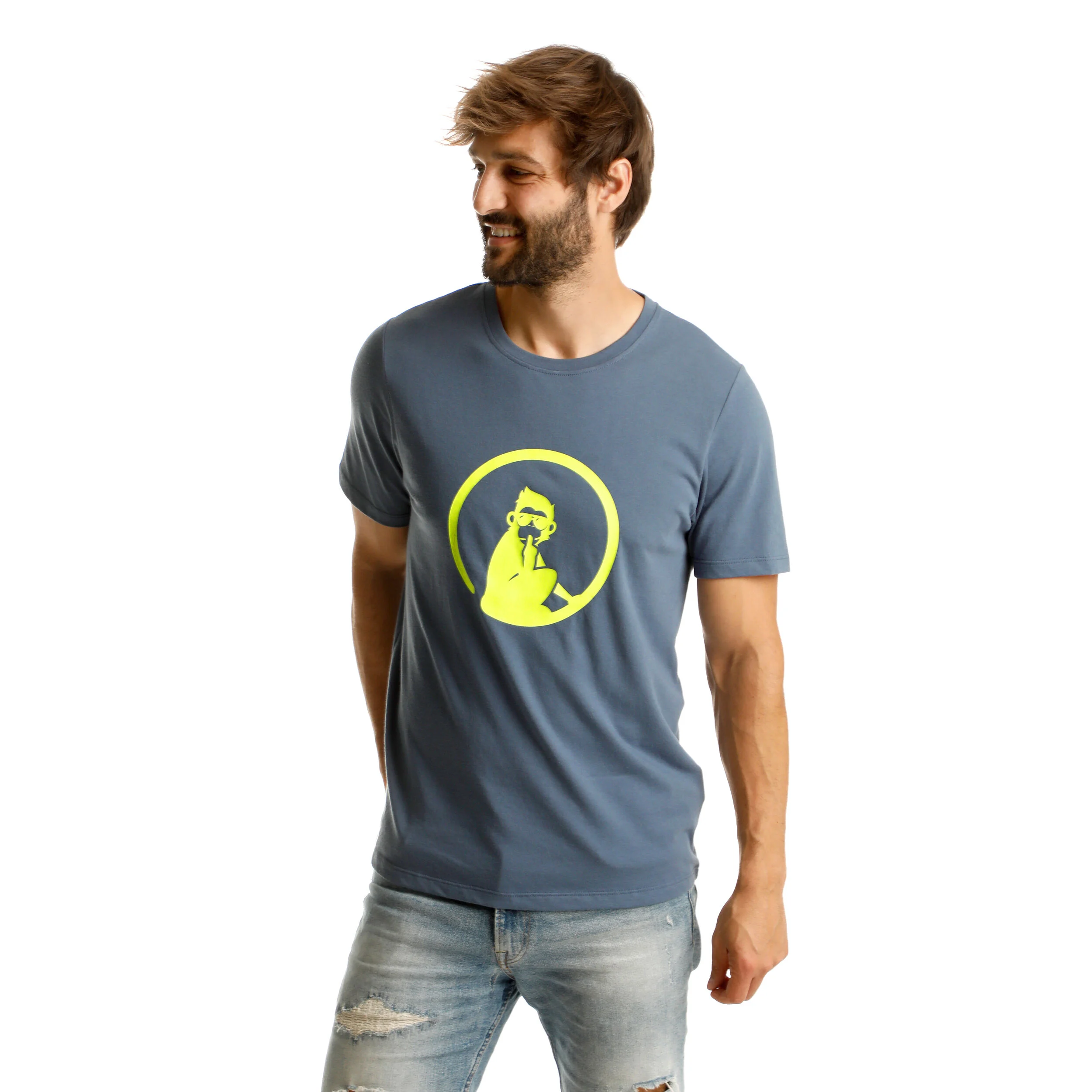 Perspectives Training T-Shirt Herren - Blau