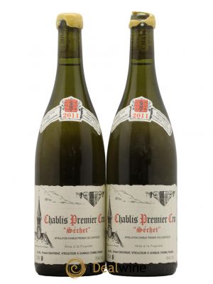 Chablis 1er Cru Séchet Vincent Dauvissat (Domaine)  2011 - Lot de 2 Bouteilles