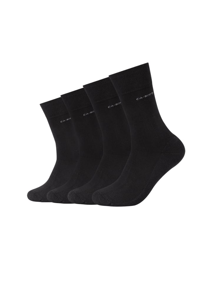 camano Socken 4er Pack ca-soft in Schwarz günstig kaufen