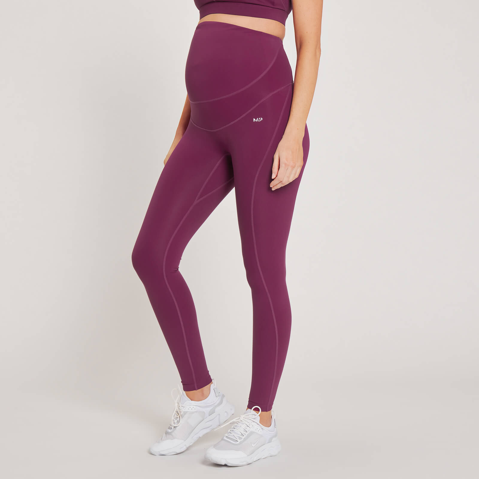 Legging de maternité MP pour femmes  – Violet foncé
