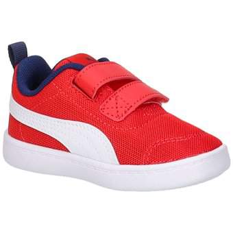 PUMA Courtflex v2 Mesh V Inf in rot