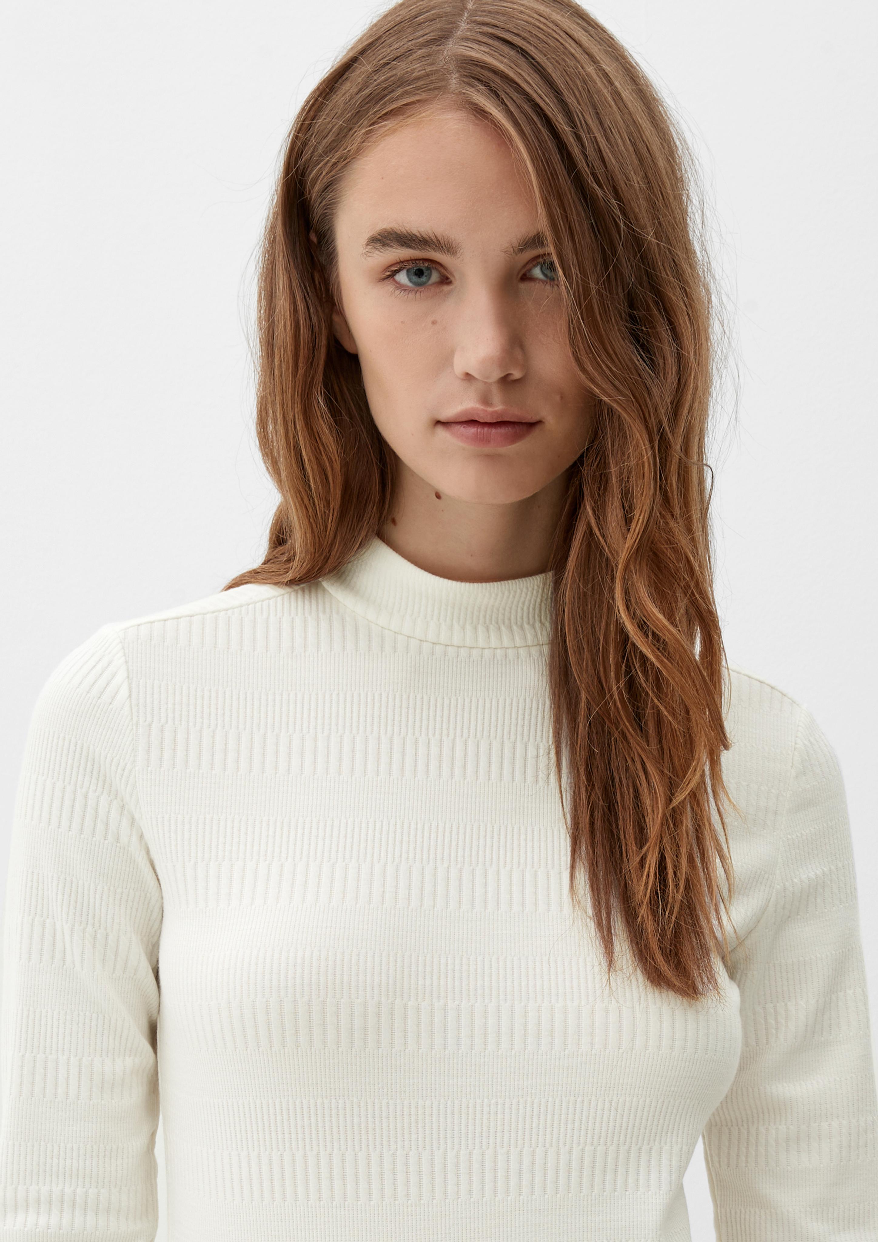 Longsleeve mit Stehkragen  2121397-0210
