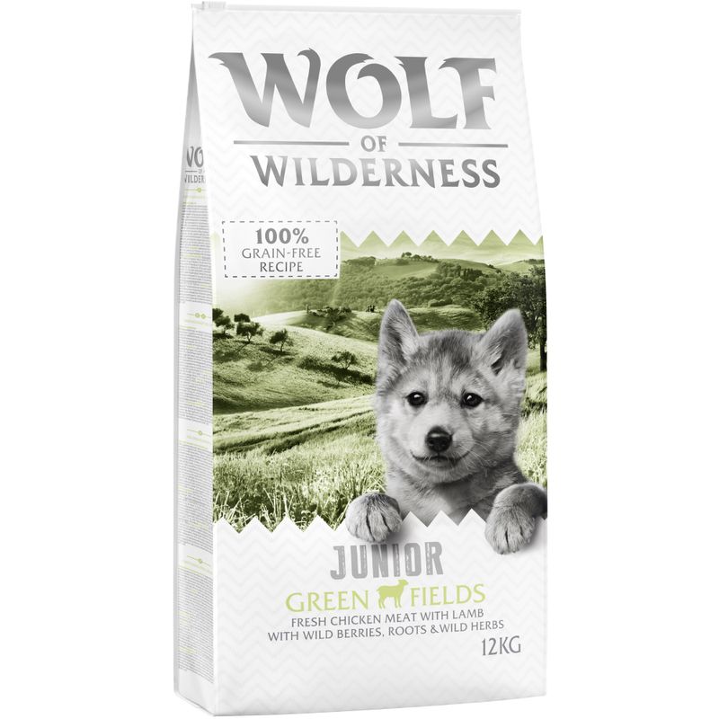 Wolf of Wilderness Junior - 'Green Fields' - Lamm